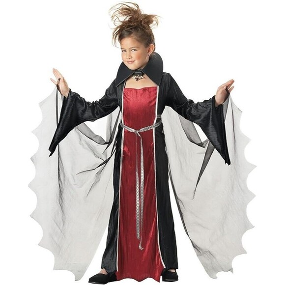 California Costume Collections Other - California Costumes Complete Vampire Girl Halloween Costume - Size XL 12/14